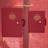 Carnet en cuir PU de qualité supérieure A5 A6 avec logo personnalisé, journal avec boucle, planificateur avec porte-stylo pour les affaires et l'usage quotidien