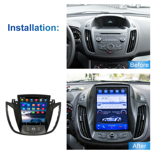 Android 13 10.4 "Đài phát thanh xe cho <span class=keywords><strong>Ford</strong></span> Kuga c-max thoát 2013-2018 Tesla Màn hình <span class=keywords><strong>Navigation</strong></span> Player Carplay đa phương tiện xe Stereo - Product Image 3