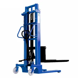 2.5Ton Manual Stacker Pallet Truck Hydraulic Pallet Lift Tipper Stacker