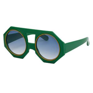 2024 Новые Модные индивидуальные экзотические образцы солнцезащитных очков оптовая продажа негабаритных многоугольных солнцезащитных очков - Product Image 5