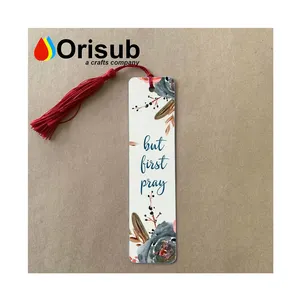 Custom printable bookmark for sublimation