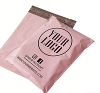 Sacs d'expédition en polyéthylène personnalisés avec logo, imperméables, autocollants, pour les marques de mode