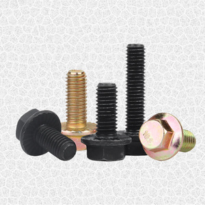 Bai Rui Hexagonal Flange Bolts Stainless Steel Class 10.9 12.9 Zinc Finish High Strength Internal Hex Screws - Product Image 3