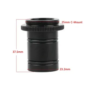 38mmCTVステレオ顕微鏡カメラアダプターから23.2mmマウント産業用デジタルビデオ顕微鏡カメラアダプターチューブ