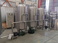 Machine de production d'eau pure par osmose inverse efficace 5000 L/h avec PLC et pompe – Équipement de traitement de l'eau haute capacité