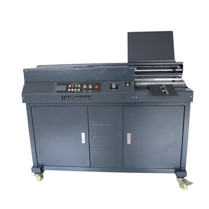 50B Automatic Book Binding Machine with Hot Melt Glue & Changable Spine