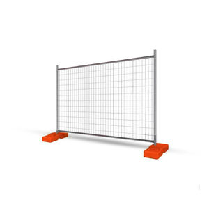 군중 제어 장벽 임시 보안 울타리 금속 프레임 자연 압력 처리 농장 펜싱 차도 게이트 울타리 - Product Image 5