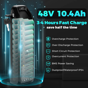 36V 48V <b>52V</b> 72V 10Ah 13Ah 15Ah 18Ah 20Ah <b>Battery</b> 500W 1000W 1500W Bike Lithium <b>Battery</b> <b>Ebike</b> <b>Batteries</b> - Product Image 6