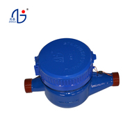 Medidores de Flujo de Agua Mecánicos Multi-Jet DN20 de Hierro Fundido/Latón, Protección IP68, Roscados, OEM, Precisión Clase B, ISO4064