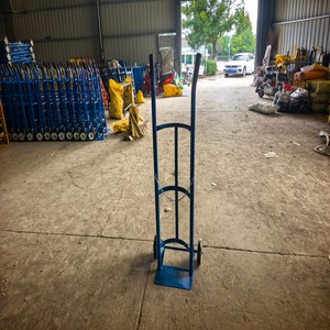 Troli Tangga Baja yang Dapat Disesuaikan untuk Tabung Gas, Tabung Oksigen, Tangki Gas Cair - Penyimpanan Portabel untuk Belanja - Product Image 6