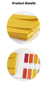 Bandelettes de test de pH universelles 0-14, papier tournesol universel pour l'eau, l'urine, la salive, le sol, l'aquarium, la <span class=keywords><strong>piscine</strong></span> et l'hydroponie - Product Image 3