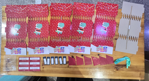 Kit DIY <span class=keywords><strong>de</strong></span> fabrication <span class=keywords><strong>de</strong></span> <span class=keywords><strong>crackers</strong></span> <span class=keywords><strong>de</strong></span> Noël en gros pour les fabricants |   Craquelins <span class=keywords><strong>de</strong></span> Noël personnalisés imprimés - Product Image 4