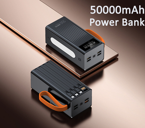<span class=keywords><strong>Batterie</strong></span> <span class=keywords><strong>externe</strong></span> en gros 50000 mAh à charge rapide, haute capacité, pour téléphones/portables, idéale pour l'extérieur - Product Image 1