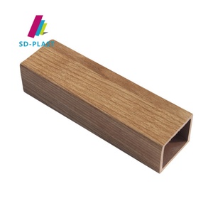 Thời tiết kháng WPC ban công trần & đá mô hình tấm Tường, hoàn chỉnh hàng rào Kit với bài viết, và WPC Ống - Product Image 2