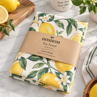 Essuie-tout en lin de style français Hoshom Premium, taille personnalisée, durable, pour la cuisine, le nettoyage de la vaisselle, la décoration de table