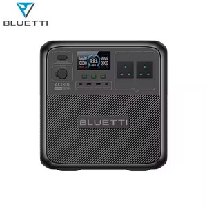Pour BLUETTI AC180T 2000wh Extension de banque de panneau solaire 100W Station portable Ports de charge USB pour Camping en plein air voiture Ion - Product Image 1