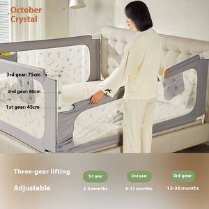 Barrera protectora anticaída para cama, valla lateral para bebés y niños, artefacto esencial para riel - Product Image 3