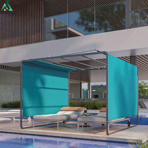 Toldo de aluminio <span class=keywords><strong>para</strong></span> exteriores ANCSEM, tipo cassette completo, impermeable, con protección UV, <span class=keywords><strong>para</strong></span> patio, jardín, balcón o terraza. - Product Image 5