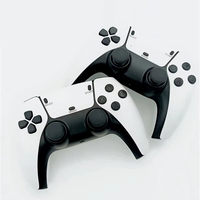 Manette de jeu sans fil double en gros, blanche, connexion 2.4G un-vers-deux, prise EU, console de jeu TV domestique