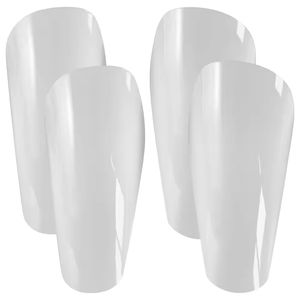 Espinilleras de Fútbol Blancas para Sublimación, Espinilleras Personalizables para Sublimación por Transferencia Térmica, para Niños, Jóvenes y Adultos - Product Image 1