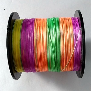 Línea de Pesca Trenzada de PE Multicolor YJ-006, 300m, 8 Hilos, Alta Resistencia, para Pesca en Playa y Océano, Hecho en China - Product Image 1