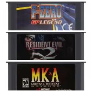 Cartouche de jeu GBA F-Zero pour Legend Resident Evil 2 pour Mortal Kombat Advance Console de jeu vidéo pour Pokmon pour Gameboy Games - Product Image 3