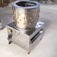 Équipement de traitement de volailles à petite échelle, machine à abattre les poulets, plumeuse à poulets et canards types 50/60/70/80