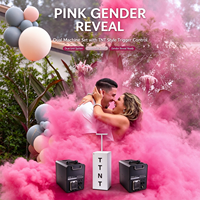 Machine à fumée colorée 3500W avec effet lumineux DMX 512 pour mariage, DJ, scène, spectacle musical, fête de révélation du sexe, événement