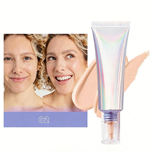 Base de Maquillaje Líquida Impermeable al por Mayor, Marca Privada, <span class=keywords><strong>SPF</strong></span> 50+, Base de Maquillaje - Product Image 1