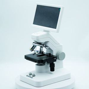 Microscope numérique C-300 avec écran IPS HD de 7 pouces, <span class=keywords><strong>zoom</strong></span> 1200X, vidéo HDMI, double éclairage, support métallique, stockage TF, application WiFi - Product Image 4