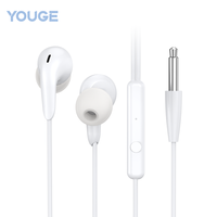 Casque filaire universel avec prise jack 3,5 mm et micro, compatible avec ordinateur portable, ordinateur de bureau, smartphone, tablette, branchement et utilisation simples