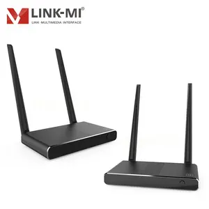 LINK-MI 100M/330FT Fhd 1080P Hdmi Draadloze Extender Over 2.4Ghz/5Ghz 4 Rx 1 Tx HDCP1.4 Compliant Usb Muis En Toetsenbord