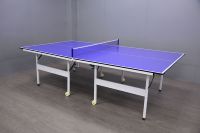 Table de ping-pong professionnelle 15MDF pour l'entraînement en salle avec roulettes Tables de tennis de table mobiles pliables