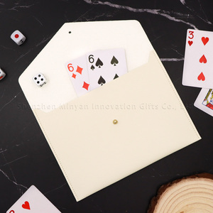 Pochette <span class=keywords><strong>de</strong></span> protection multifonctionnelle pliable <span class=keywords><strong>de</strong></span> style minimaliste pour accessoires <span class=keywords><strong>de</strong></span> mahjong grande capacité, <span class=keywords><strong>sac</strong></span> <span class=keywords><strong>de</strong></span> rangement pour cartes <span class=keywords><strong>de</strong></span> jeu, vente chaude - Product Image 4