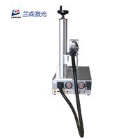 Machine de marquage laser à fibre Raycus portable de 20 W pour métaux, bijoux, ABS, PC, AI/DXF/EZCAD/LightBurn