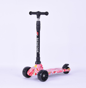 <span class=keywords><strong>Trottinette</strong></span> pliable pour enfants à trois roues de haute qualité, jouets en gros, trottinettes à pousser, trottinettes à pied - Product Image 2