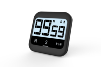 Elektronischer Küchen-Timer Countdown kleiner Lern-Timer für Lehrer Kinder Zuhause magnetischer Digital-Timer mit LED-Anzeige
