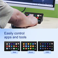 MiraBox HSV293S Controller di Streaming con 15 Tasti LCD e Pad Macro Programmabile per Streaming, Gaming e Creazione di Contenuti