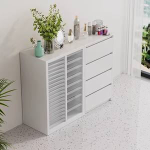 Estanterías de Pared Modernas y Sencillas para Comercios, Mueble de Exhibición de Productos de Belleza y Cosméticos con el Precio Más Bajo para Salón de Uñas - Product Image 3