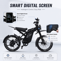 Vélo électrique GT2000 2027, 2000W, 48V, 30Ah, vitesse rapide 60 km/h, vélo de montagne tout-terrain avec vitesses Shimano 7 rapports