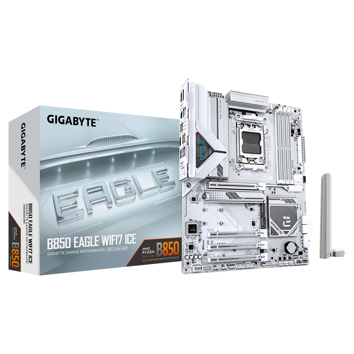 กิกะไบต์ B850นกอินทรี WIFI7น้ำแข็ง