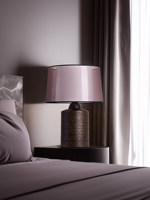 Lampe de table filaire en bois massif et PVC, style Wabi-sabi, avec sculpture sur bois, pour bureau, chambre et hôtel
