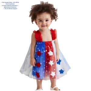 Blue Dress with White Stars - Elegant & Stylish Fashion