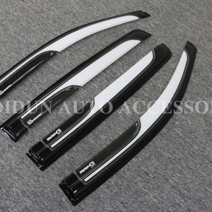 Vente en gros d'accessoires automobiles de haute qualité, déflecteurs de vitres chromés, pare-soleil de voiture, visière de fenêtre pour D-max - Product Image 6