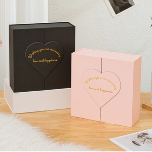 Luxury <b>Pink</b> <b>Gift</b> Box with Custom Logo for Birthdays, Weddings & Special Occasions - Product Image 2