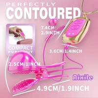 Vibrierende Nippelklemmen, verstellbare Klemmen mit Fernbedienung, Nippelvibrator, intimes Zubehör für Frauen und Paare, Sexspielzeug
