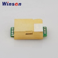 Modul Sensor Gas CO2 Inframerah NDIR Winsen MH-Z19C Sensitivitas Tinggi 0~10000ppm 5V DC TTL UART Output Daya Tahan 10 Tahun Temperatur