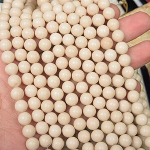 Cuentas Redondas Naturales de Ágata Verde Matcha de Alashan de 8mm/10mm, Hilo de 38cm para Suministros de Fabricación de Joyas - Product Image 2