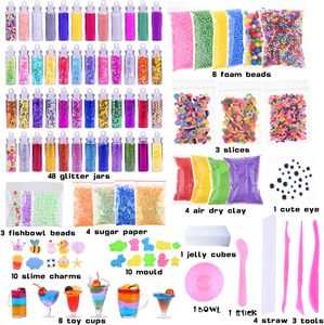 Slime Supplies <strong>Kit</strong> 135 Pack <strong>Making</strong> <strong>Kit</strong> 30 Crystal Slime Glitter Jars Charms Sugar <strong>Paper</strong> Foam Beads Slime <strong>Kit</strong> - Product Image 2