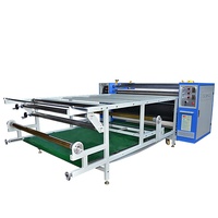 Gaoshang-máquina de transferencia de calor por sublimación, cilindro de aceite, rodillo dúplex, alimentación superior, impresión digital automática, hoja de ropa